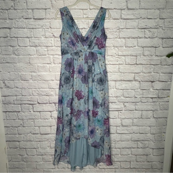Jessica Howard Petites Floral Maxi Fit & Flare Dress - Picture 6 of 15